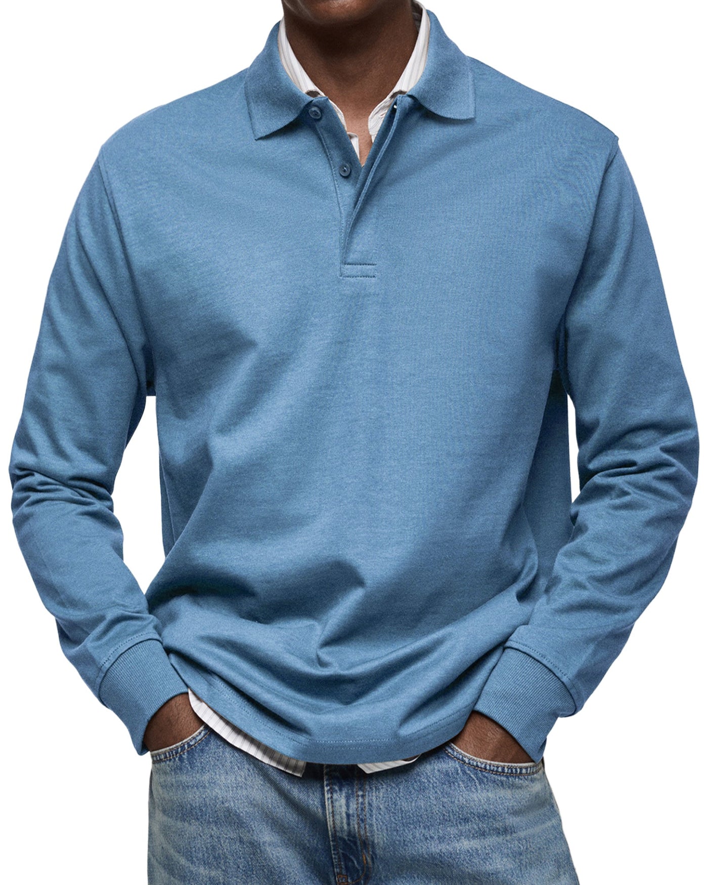 Maison Bennett | Long Sleeve Polo Shirt