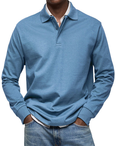Maison Bennett | Long Sleeve Polo Shirt
