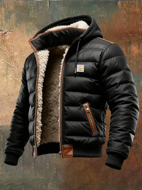 DAMIAN - INSULATED JACKET WITH PLUSH LINING