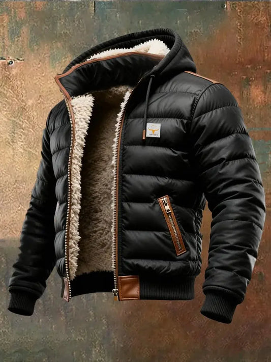 DAMIAN - INSULATED JACKET WITH PLUSH LINING