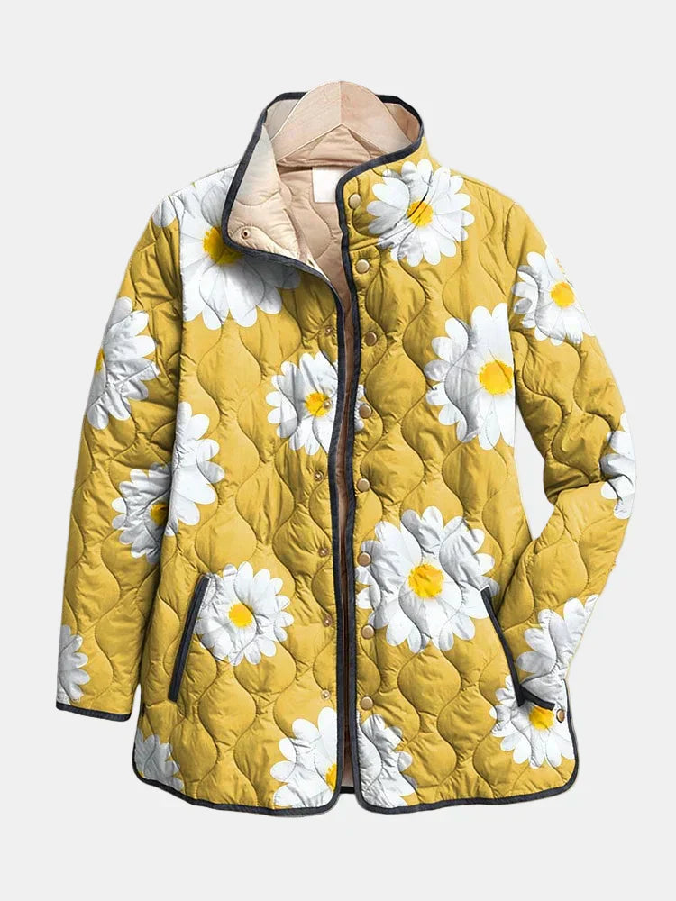 Sable | Charming Daisy Pattern Jacket