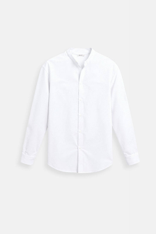 Old Money Cotton Linen Long Sleeve Shirt