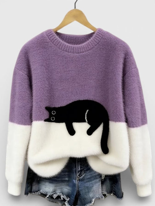 Luna™ | Cat Print Hoodie