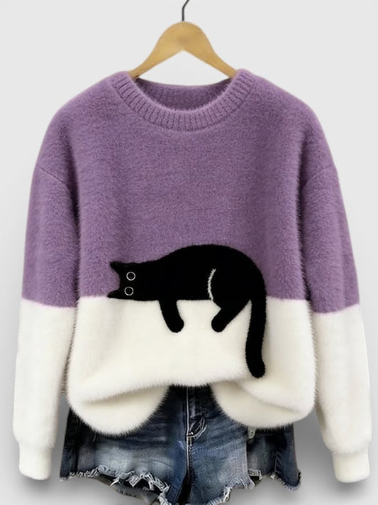 Luna™ | Cat Print Hoodie