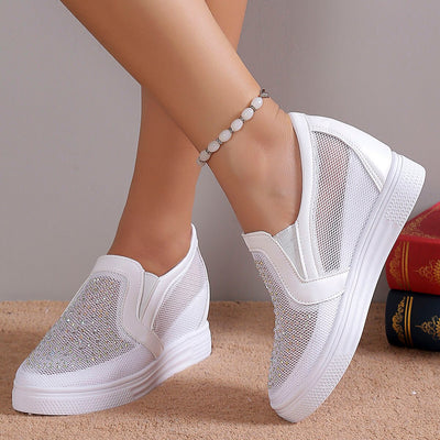 TRICIA | WOMEN'S TENNIS SHOES WITH CRYSTALS