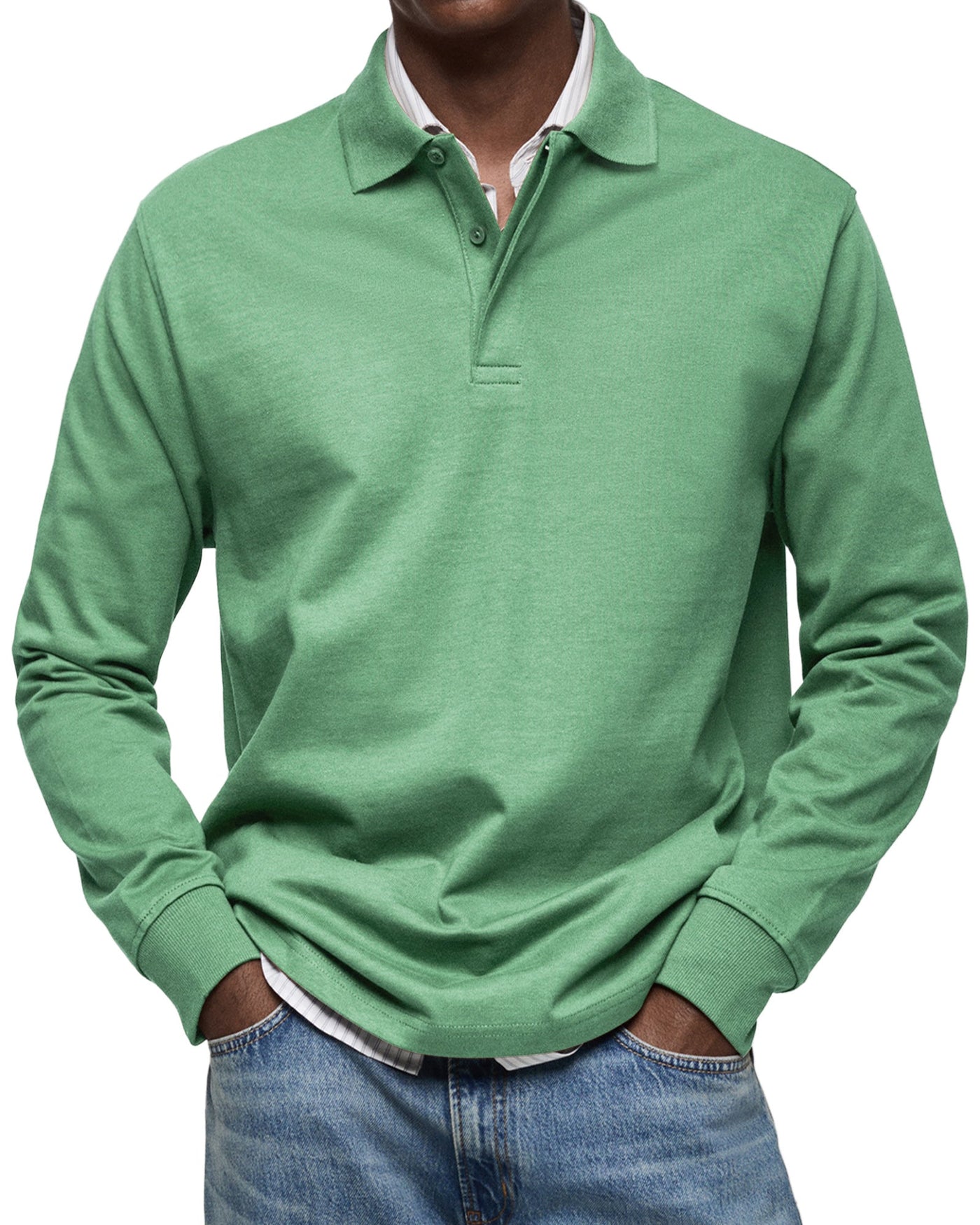 Maison Bennett | Long Sleeve Polo Shirt