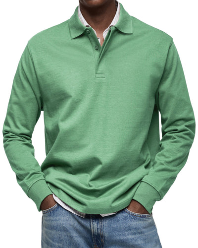 Maison Bennett | Long Sleeve Polo Shirt