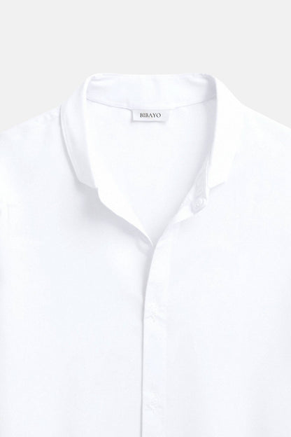 Old Money Cotton Linen Long Sleeve Shirt