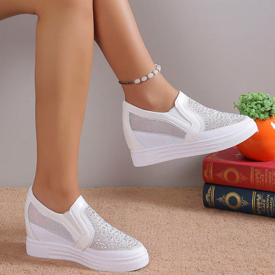 TRICIA | WOMEN'S TENNIS SHOES WITH CRYSTALS