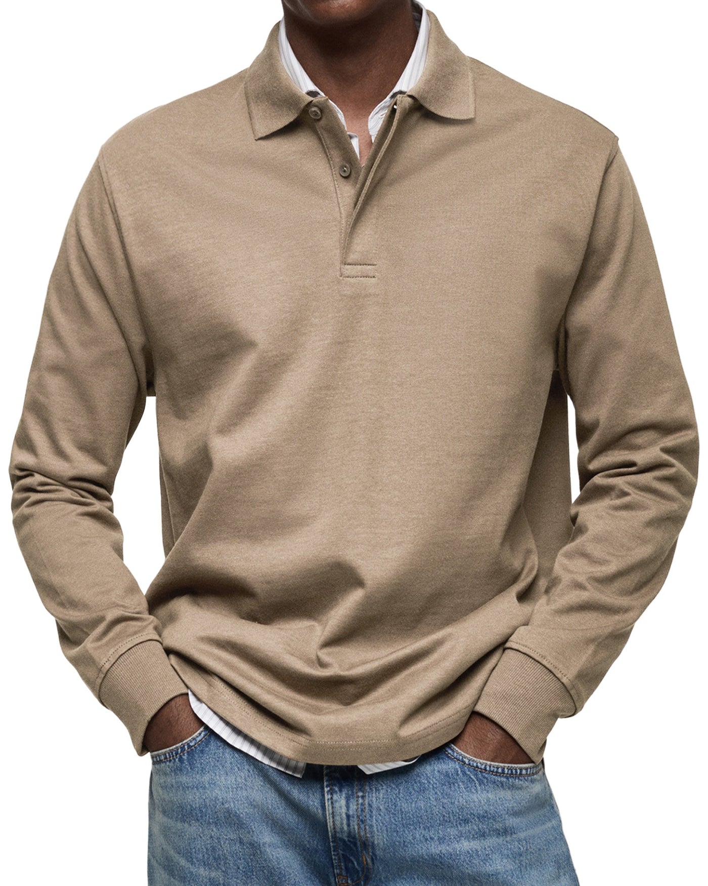 Maison Bennett | Long Sleeve Polo Shirt
