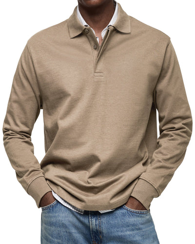 Maison Bennett | Long Sleeve Polo Shirt