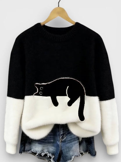 Luna™ | Cat Print Hoodie