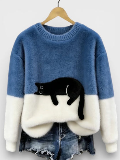 Luna™ | Cat Print Hoodie