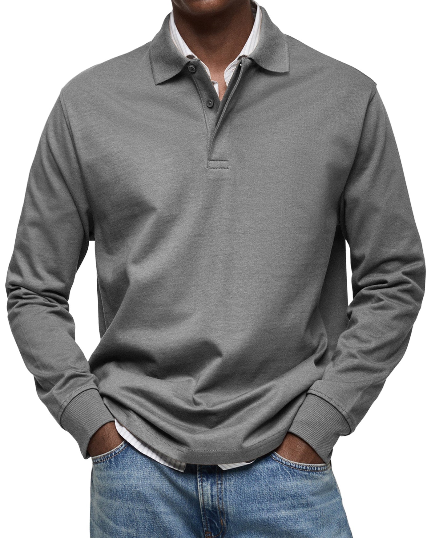 Maison Bennett | Long Sleeve Polo Shirt