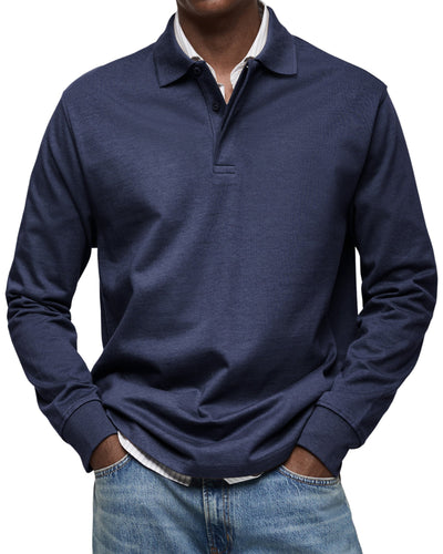 Maison Bennett | Long Sleeve Polo Shirt