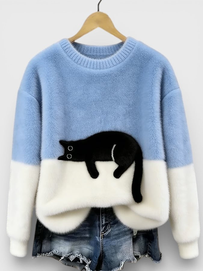 Luna™ | Cat Print Hoodie