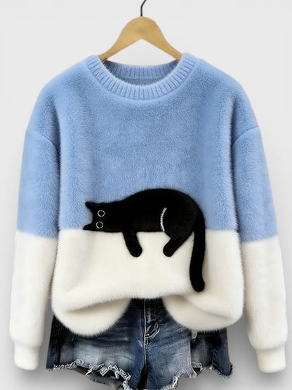 Luna™ | Cat Print Hoodie