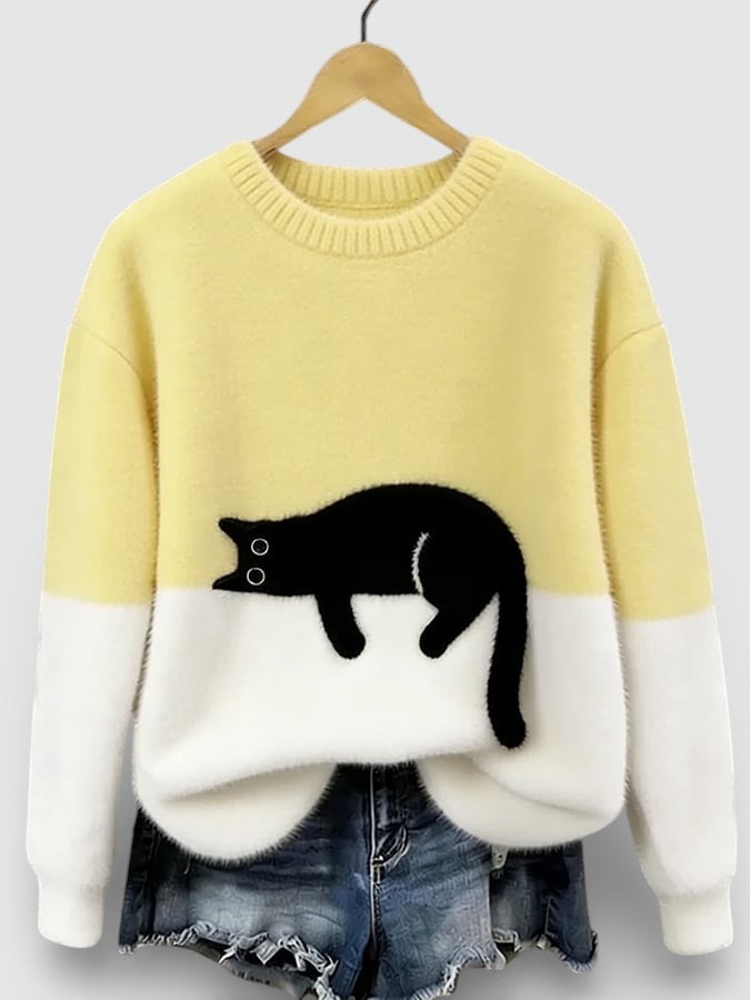 Luna™ | Cat Print Hoodie
