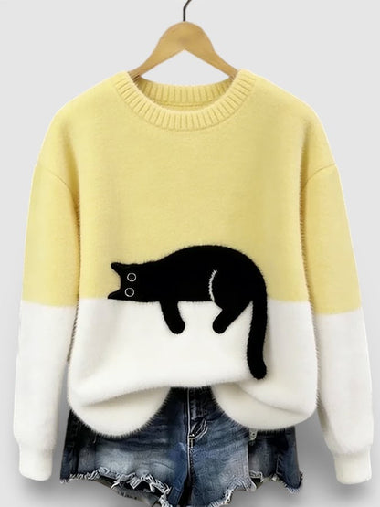 Luna™ | Cat Print Hoodie
