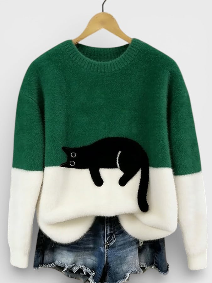 Luna™ | Cat Print Hoodie