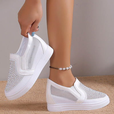 TRICIA | WOMEN'S TENNIS SHOES WITH CRYSTALS