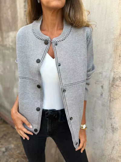 KATY | ELEGANT BUTTON-UP CARDIGAN