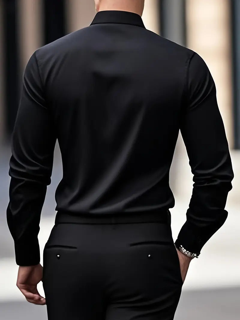 Maison Bennett™  | Breathable Long-Sleeve Shirt