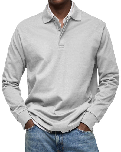 Maison Bennett | Long Sleeve Polo Shirt