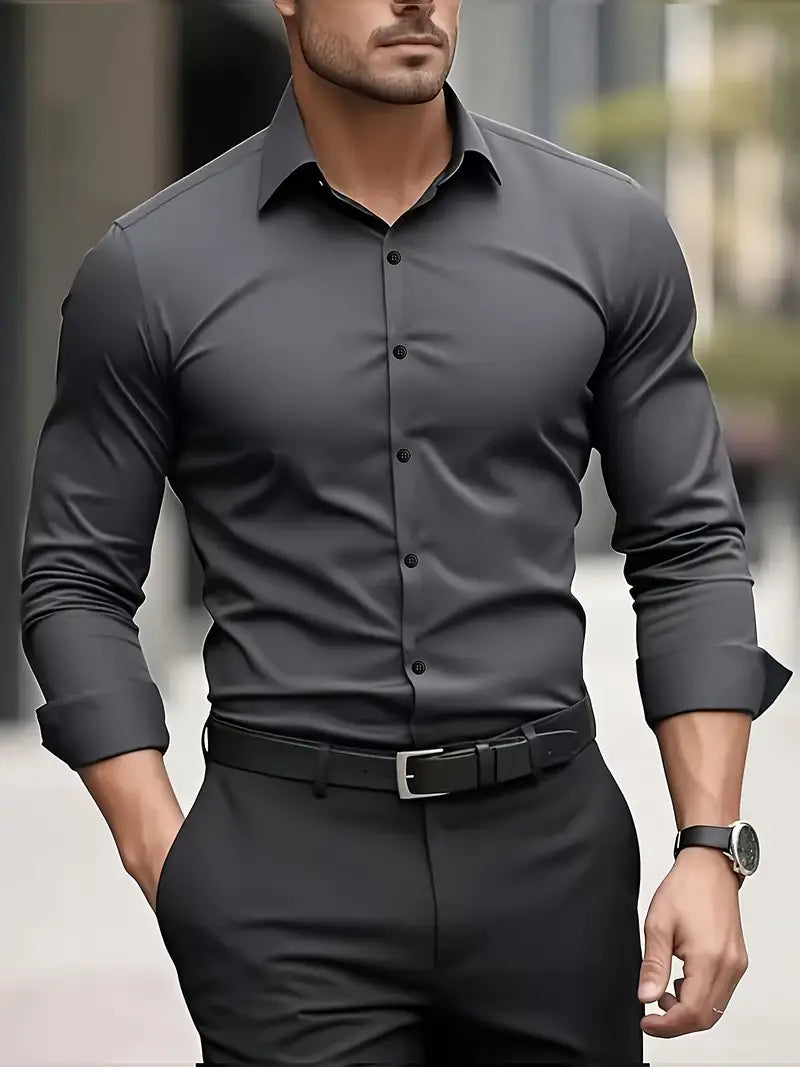 Maison Bennett™  | Breathable Long-Sleeve Shirt