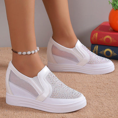 TRICIA | WOMEN'S TENNIS SHOES WITH CRYSTALS