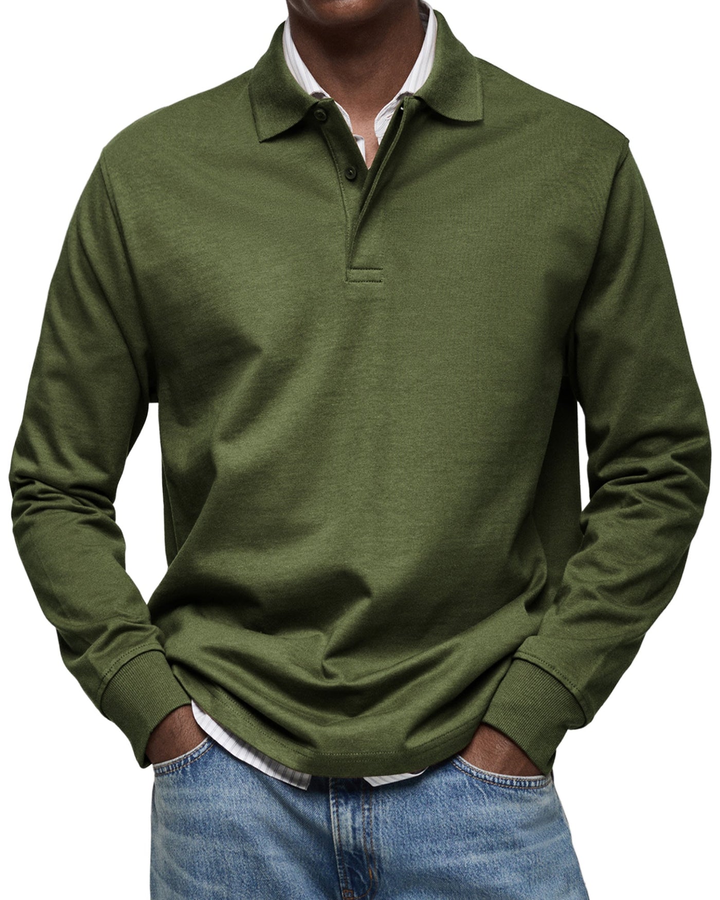 Maison Bennett | Long Sleeve Polo Shirt