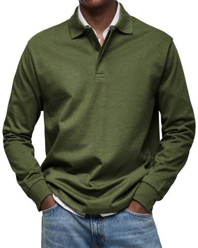 Maison Bennett | Long Sleeve Polo Shirt