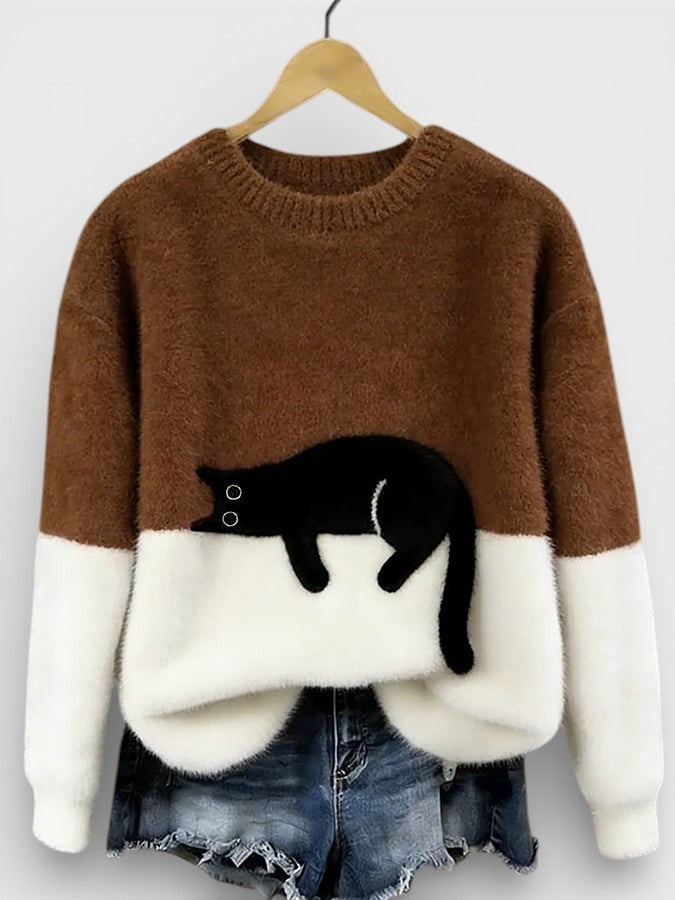 Luna™ | Cat Print Hoodie