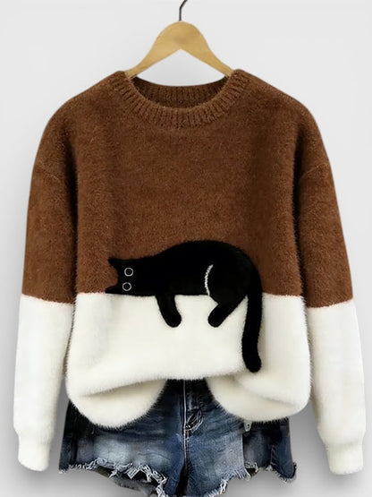 Luna™ | Cat Print Hoodie