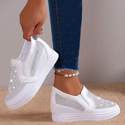 TRICIA | WOMEN'S TENNIS SHOES WITH CRYSTALS
