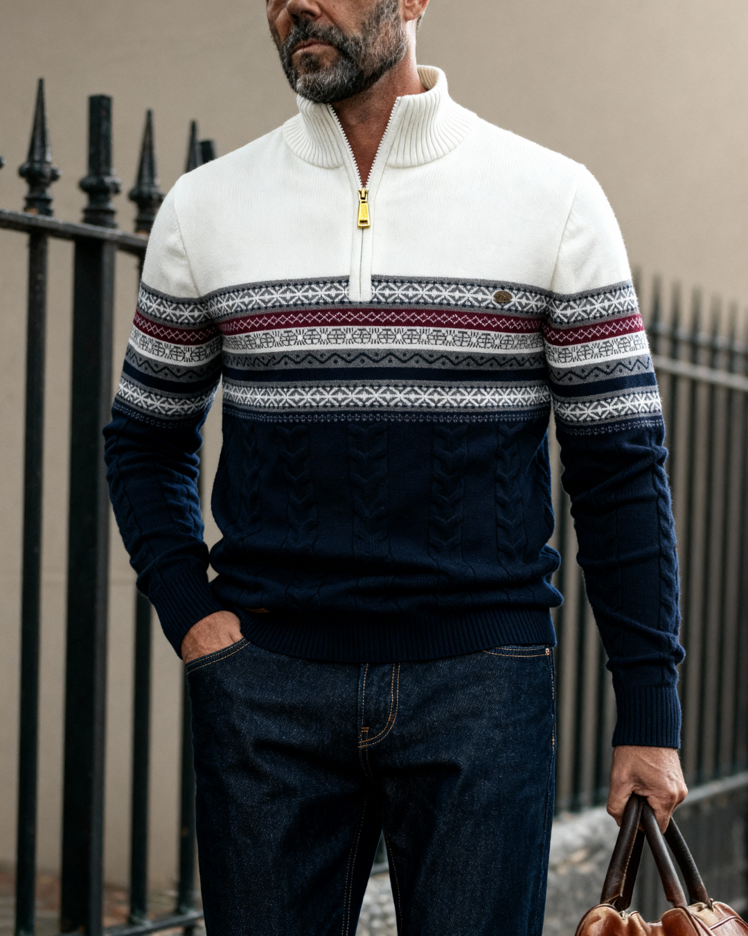 Soho Pullover Zip