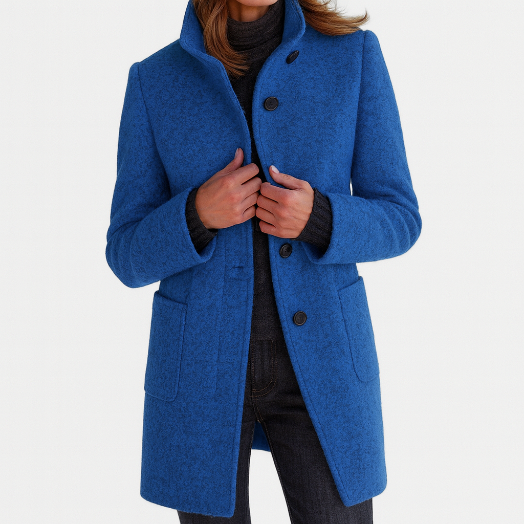 Dove | wool blend coat