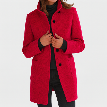 Dove | wool blend coat
