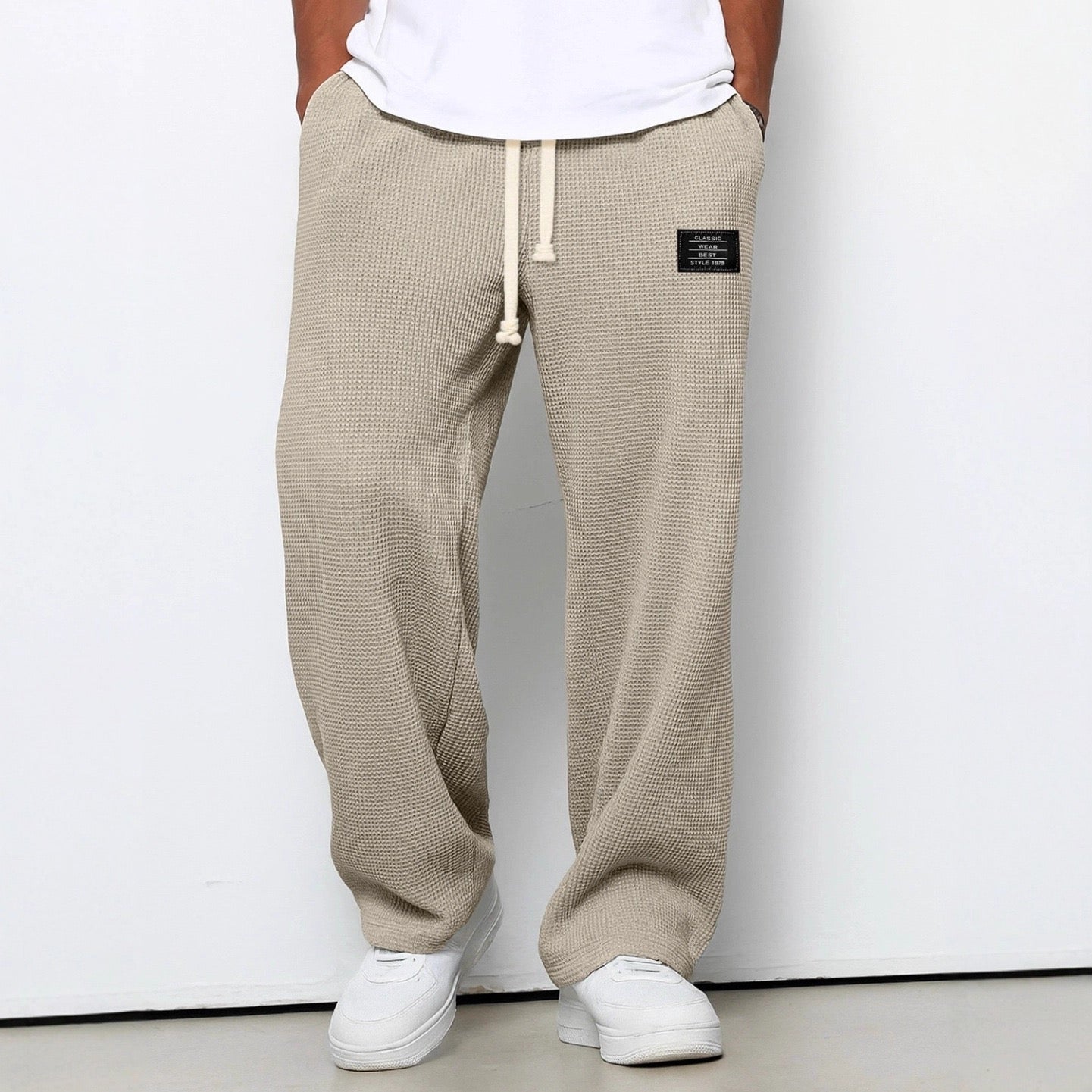 Daniel | Wide-Leg Trousers with Adjustable Waist