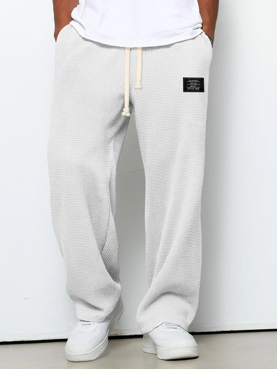 Daniel | Wide-Leg Trousers with Adjustable Waist