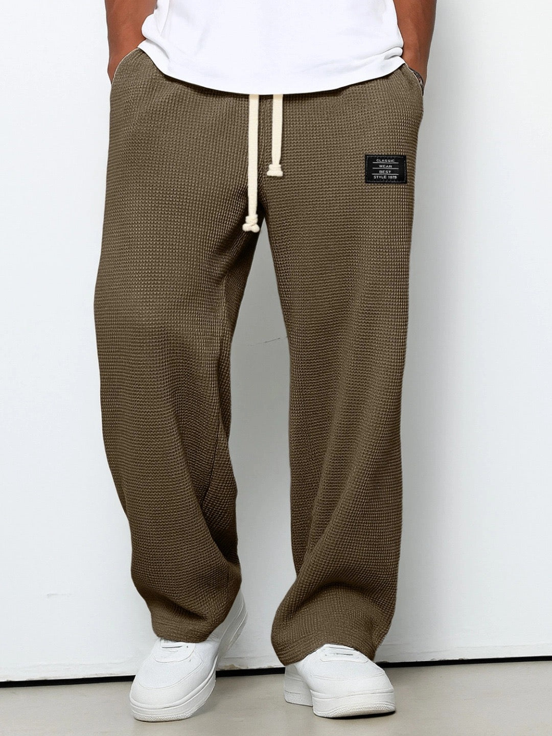 Daniel | Wide-Leg Trousers with Adjustable Waist