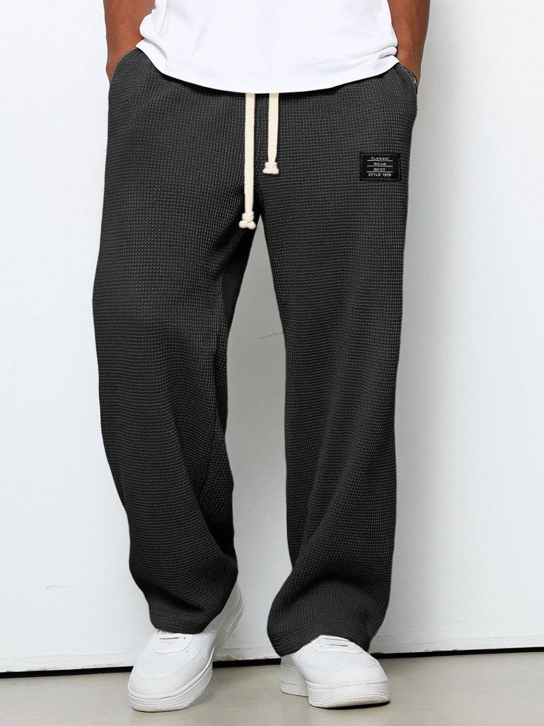 Daniel | Wide-Leg Trousers with Adjustable Waist