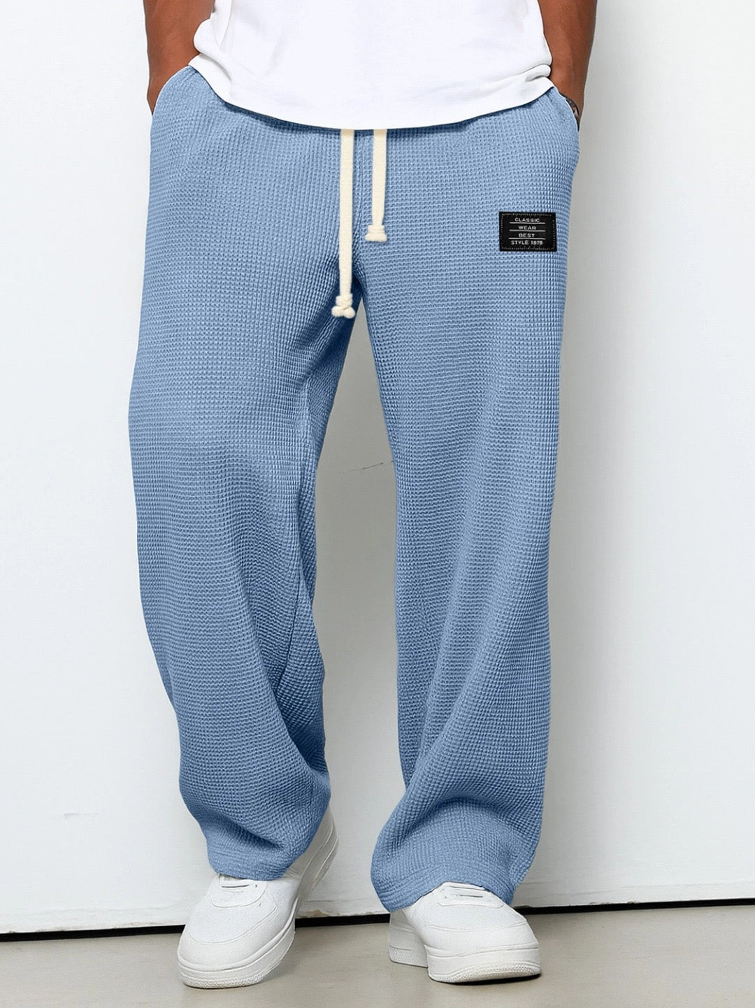 Daniel | Wide-Leg Trousers with Adjustable Waist