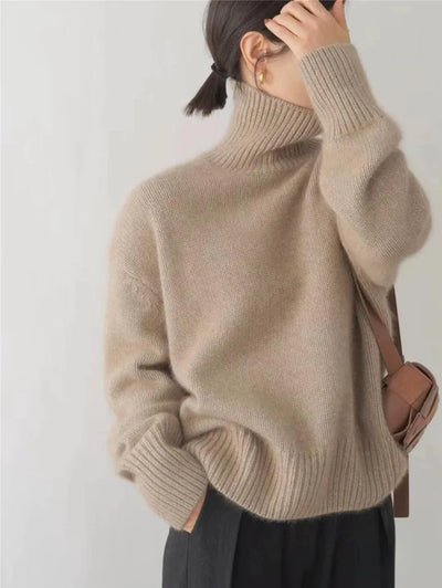 Maison Bennett™  | High-Collar Cashmere Sweater