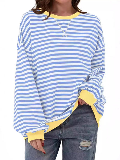 HAILEY | COSY STRIPED SWEATER