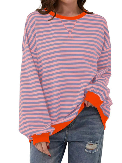 HAILEY | COSY STRIPED SWEATER