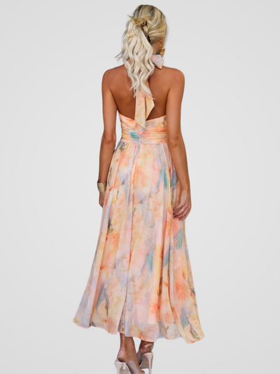 PEACH | ELEGANT SUMMER DRESS