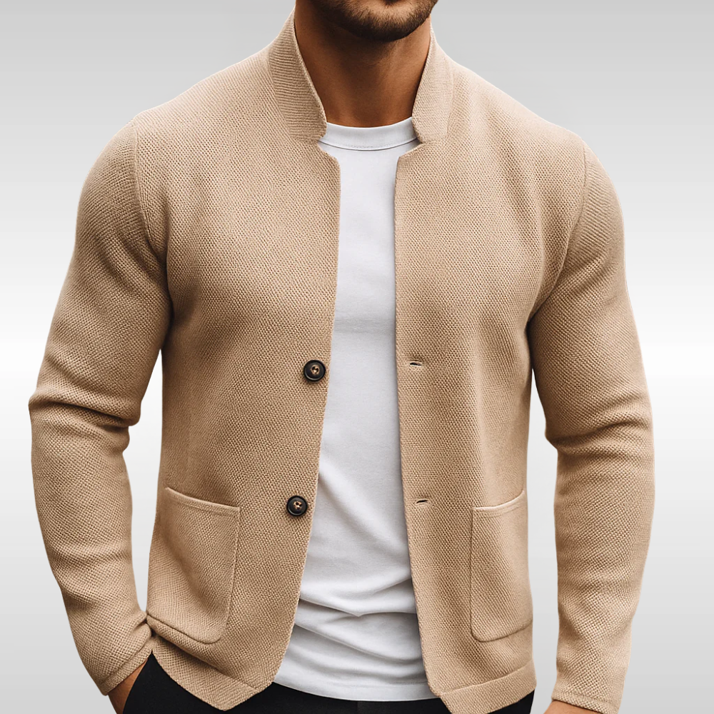 LAURENCE KNIT CARDIGAN - REFINED EVERYDAY STYLE