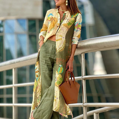 EMALINA | STYLISH TWO-PIECE SET