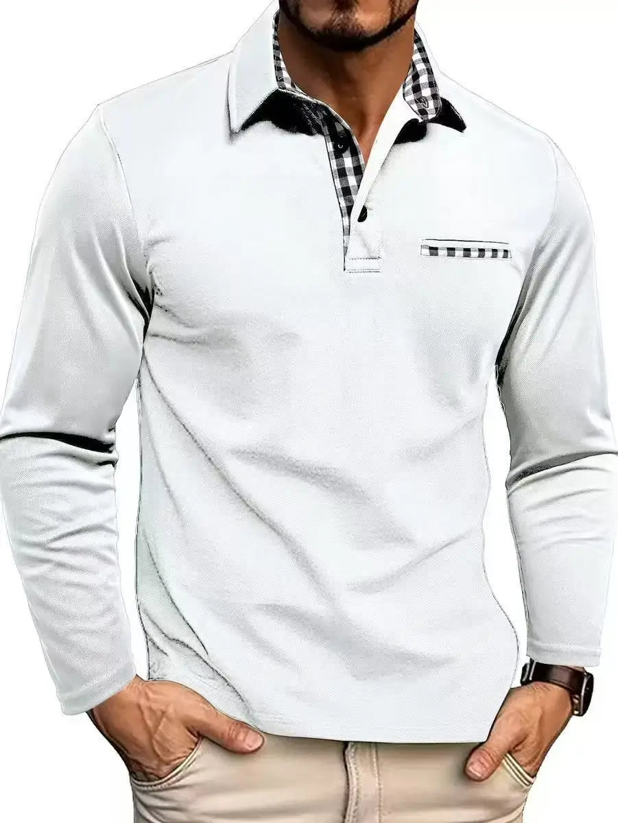 Marivelle™ | Classic Long Sleeve Polo Shirt